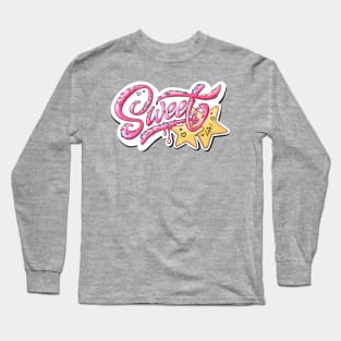 sweet life (pink text) Long Sleeve T-Shirt